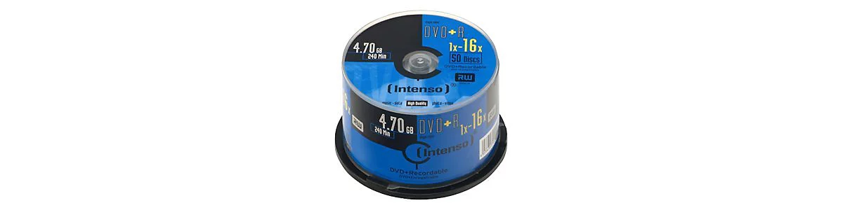 Intenso - DVD+R x 50 - 4.7 GB - Speichermedium