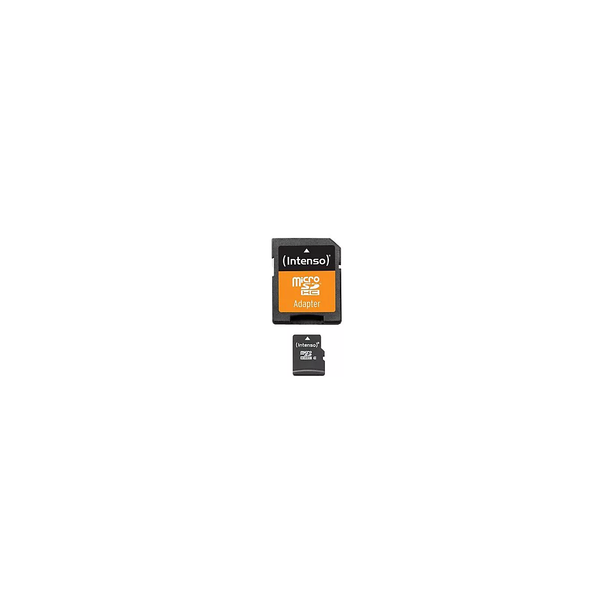Intenso - Flash-Speicherkarte (microSDHC/SD-Adapter inbegriffen) - 32 GB - Class 4 - microSDHC