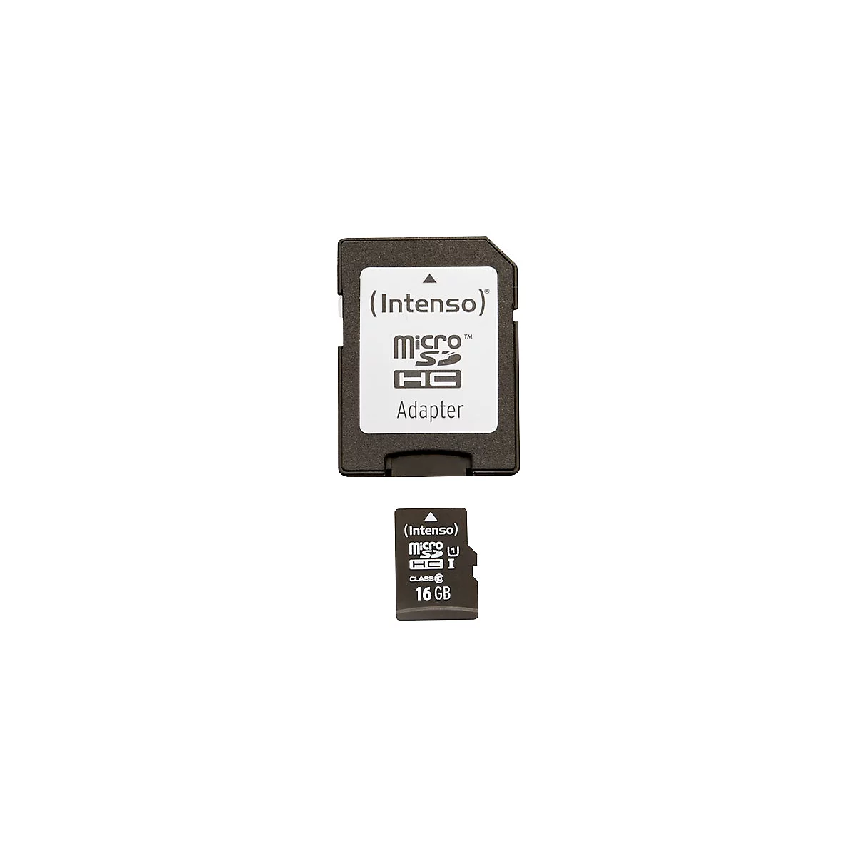 Intenso Premium - carte mémoire flash - 16 Go - microSDHC UHS-I