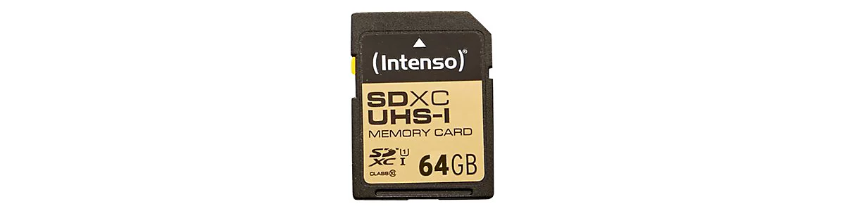Intenso Premium - Flash-Speicherkarte - 64 GB - UHS Class 1 / Class10 - SDXC UHS-I