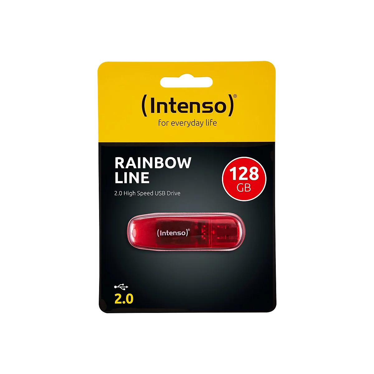 Intenso Rainbow Line - USB-Flash-Laufwerk - 128 GB