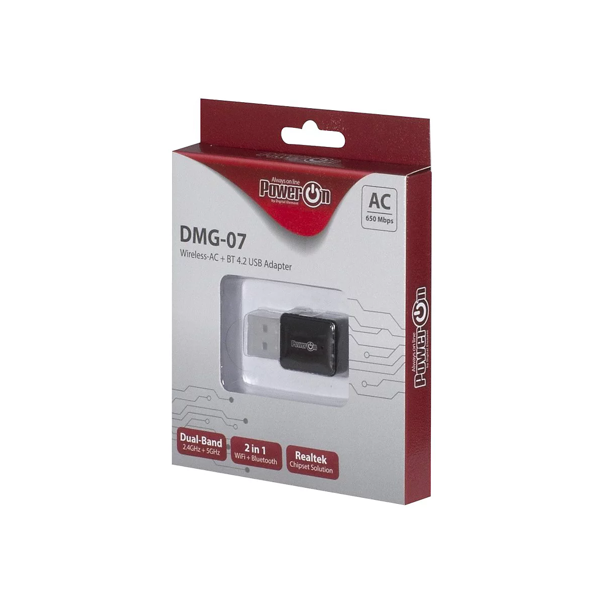 Inter-Tech DMG-07 - Netzwerkadapter - USB 2.0