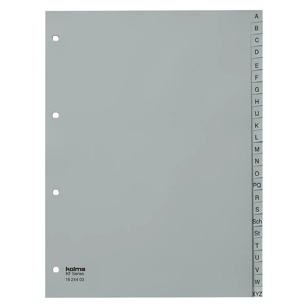 Intercalaires KolmaFlex, A4, A-Z, 24 p.