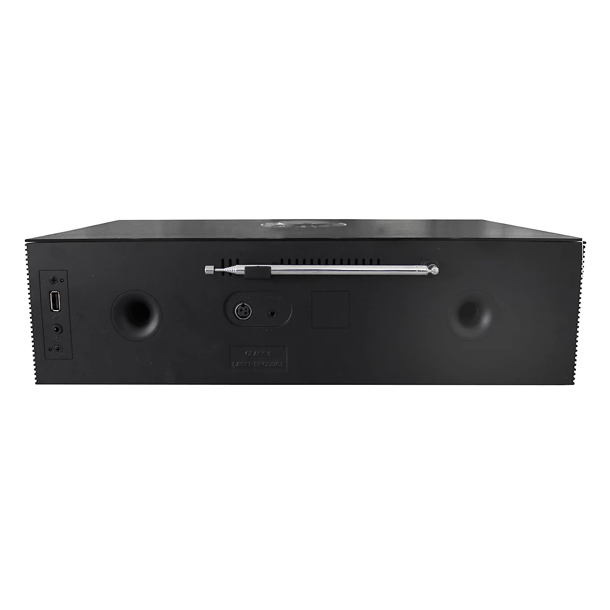 Internetradio Soundmaster ICD2080SW EliteLine, DAB+/UKW, CD/USB, 40 voorkeurzenders, App control, Bluetooth/WLAN/USB/AUX-IN, B 390 x D 230 x H 118 mm, zwart