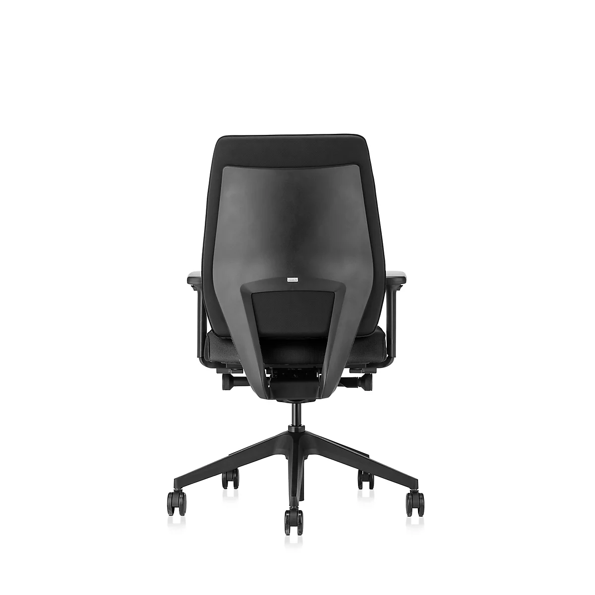 Interstuhl Bürostuhl Joyceis3 JC161, mit Armlehnen, 3D-Synchronmechanik, Flachsitz, schwarz/schwarz