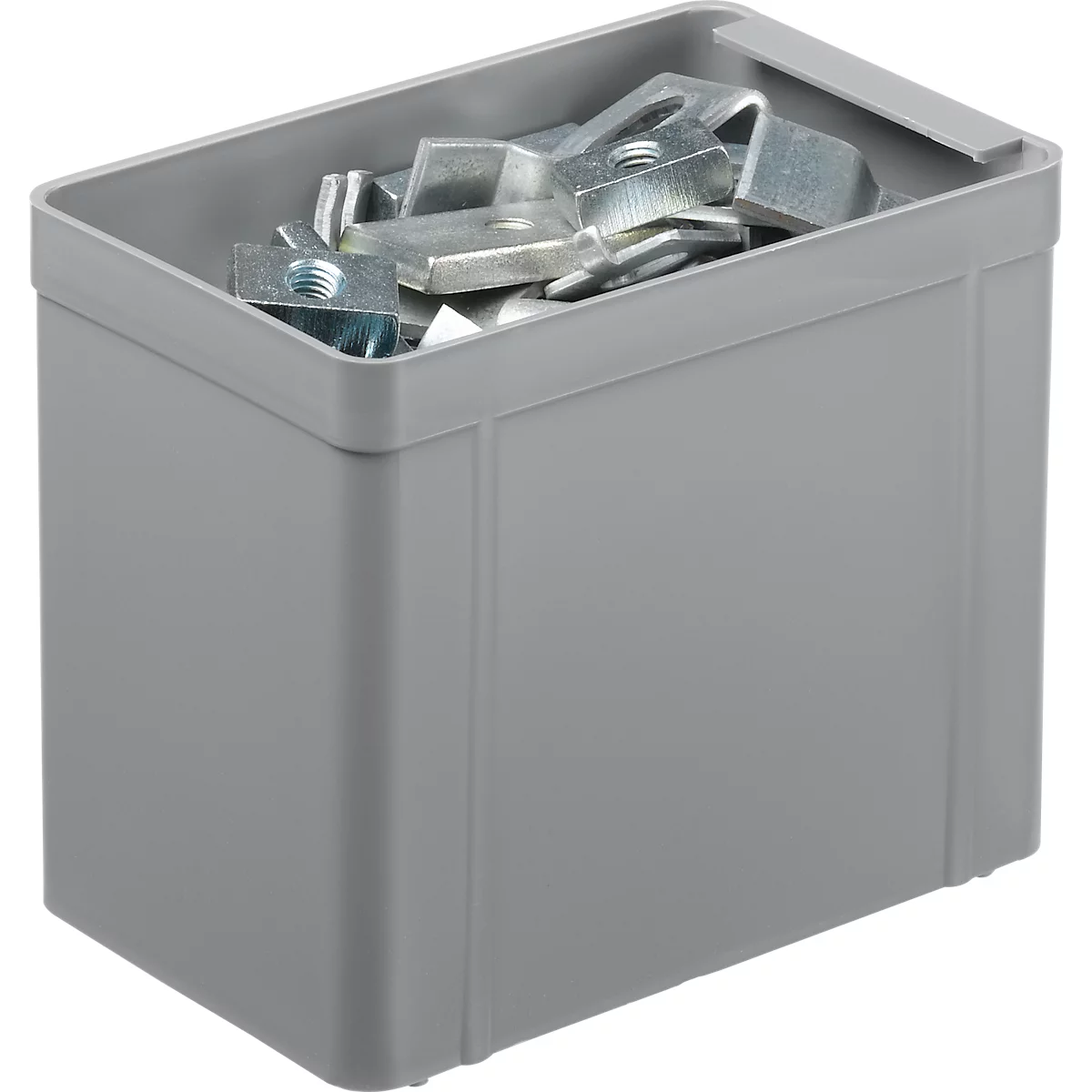 Inzetbak EK 111- polystyreen - L 137 x B 87 x H 110 mm - grijs