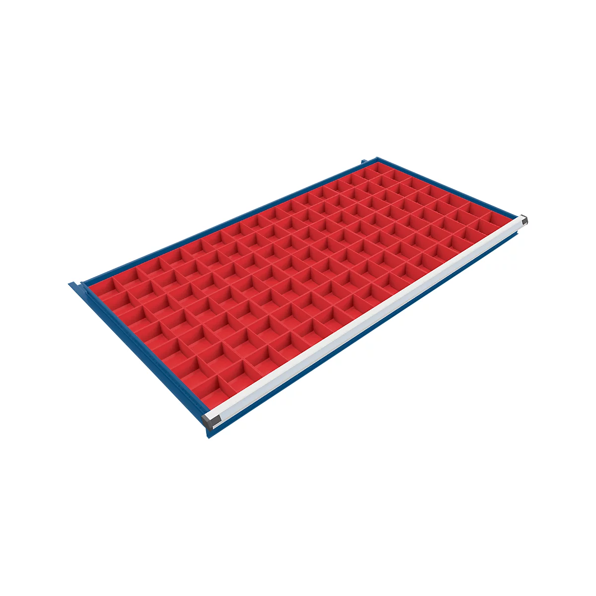 Inzetbakkenset 56 stuks voor ladekast 1330 mm breed passend voor schuifladen met een hoogte van 75/100 mm