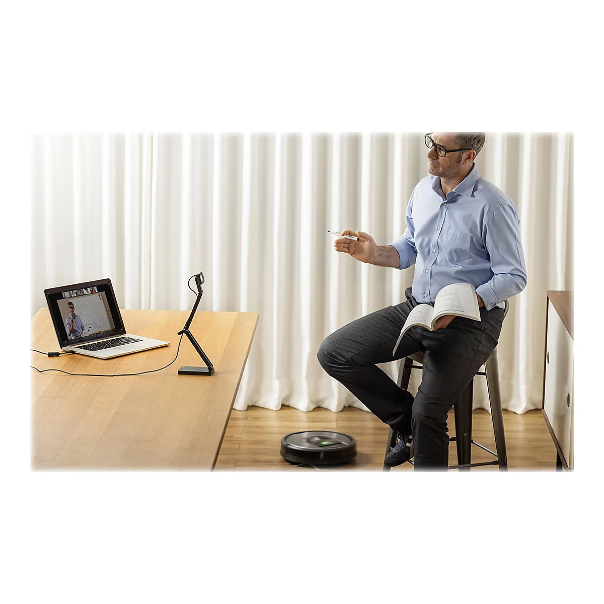 IPEVO V4K PRO - Digitale Dokumentenkamera - Farbe - 8 MP - 3264 x 2448 - 4K