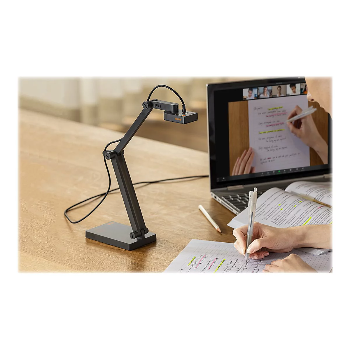 IPEVO V4K PRO - Digitale Dokumentenkamera - Farbe - 8 MP - 3264 x 2448 - 4K