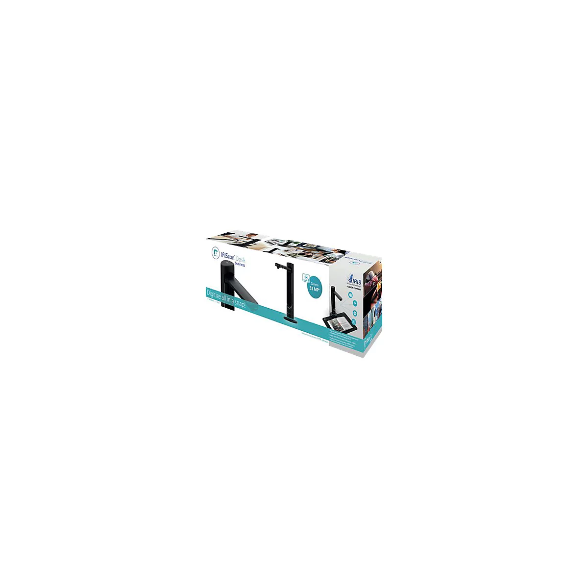IRIS IRIScan Desk 6 Business - Digitale Dokumentenkamera - Farbe - 2 x 16 MP - 4608 x 3456 - Audio