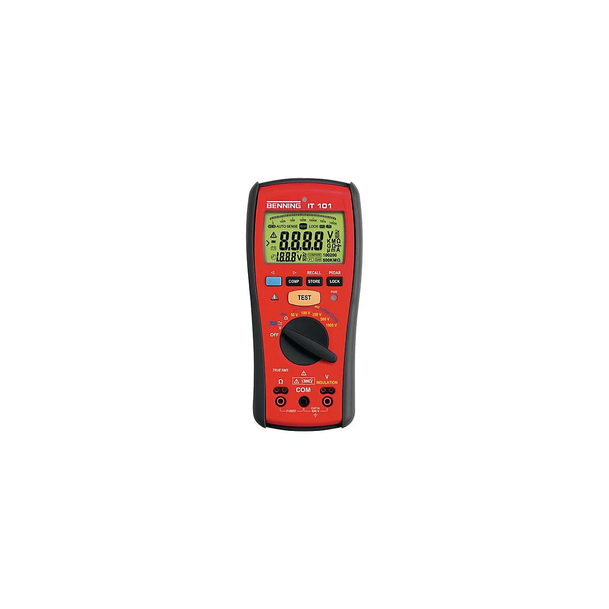 Isolations-/Widerstandsme ssgerät IT 101 0,1-600 V AC/DC V 50 kOhm-20 GOhm