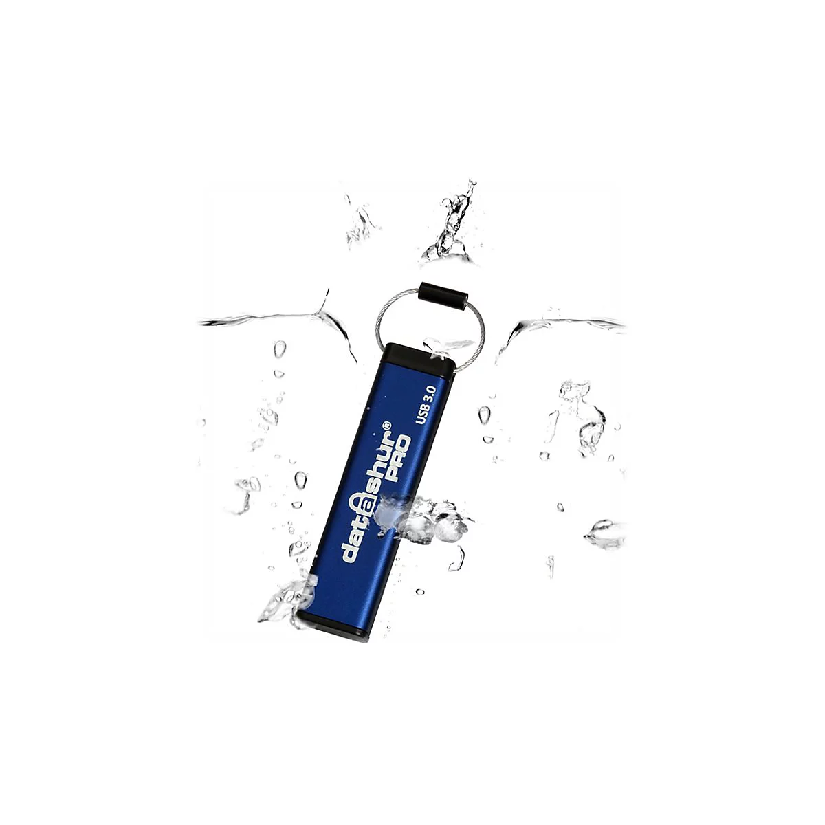 iStorage datAshur PRO - USB-Flash-Laufwerk - verschlüsselt - 8 GB - USB 3.0