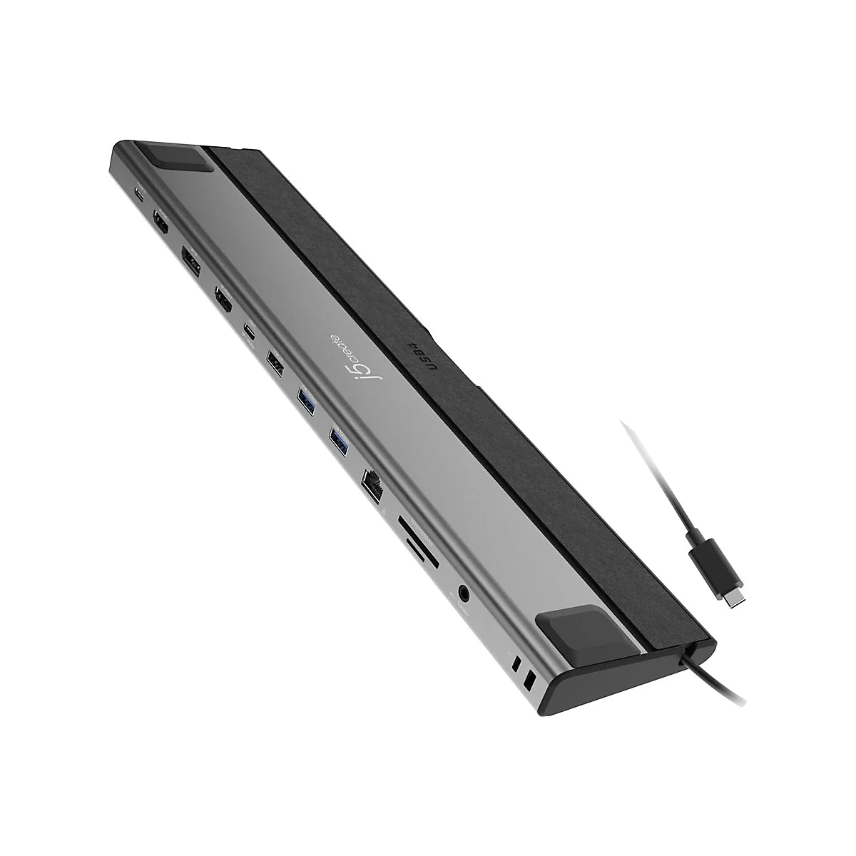 j5create - Dockingstation - USB4 - HDMI, DP, USB-C - 1GbE
