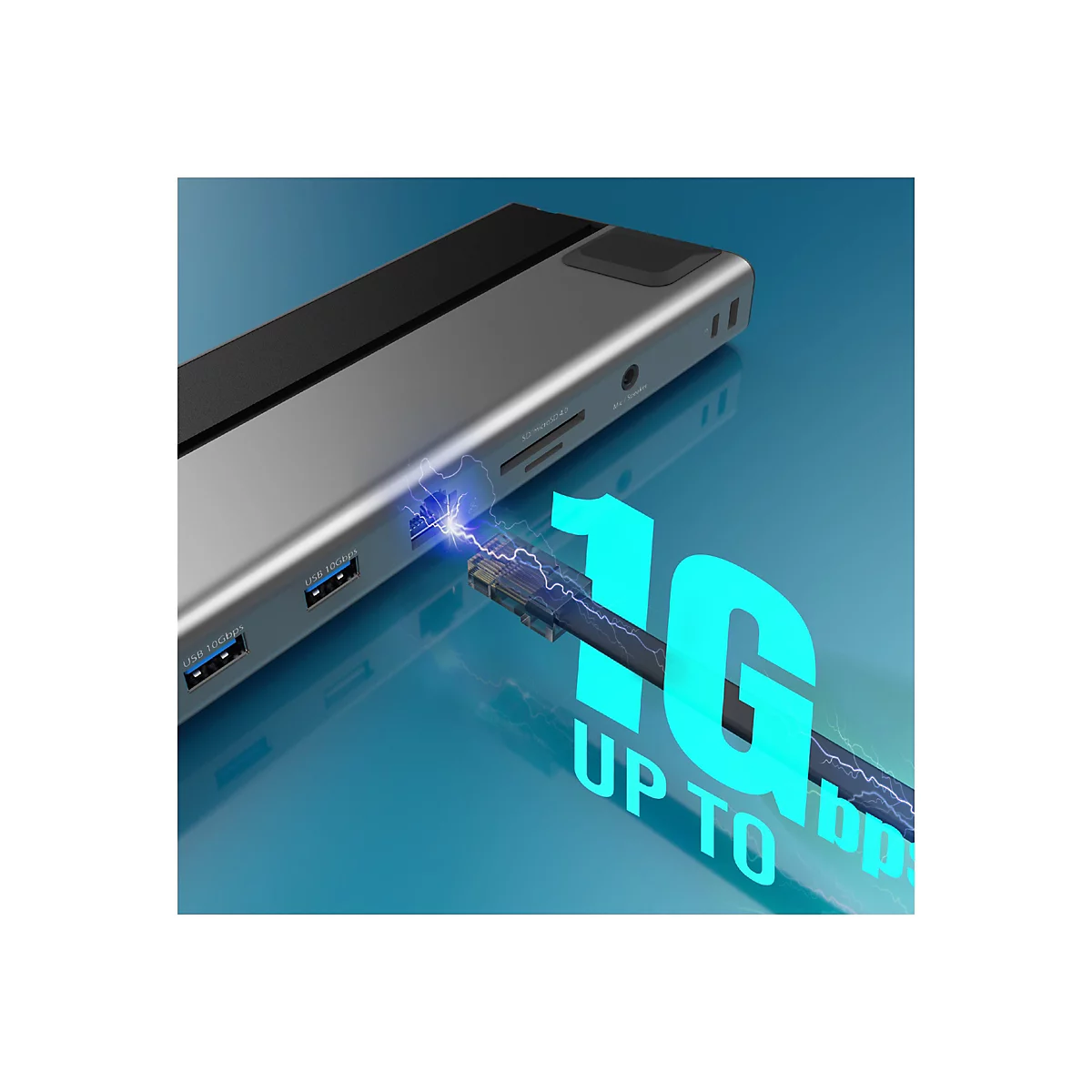 j5create - Dockingstation - USB4 - HDMI, DP, USB-C - 1GbE