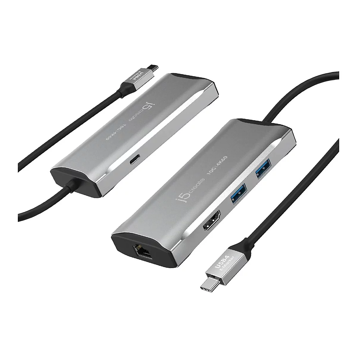 j5create - Dockingstation - USB4 / Thunderbolt 4 - HDMI - 1GbE