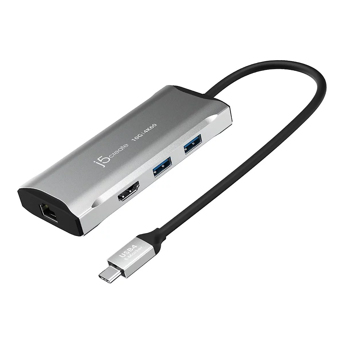 j5create - Dockingstation - USB4 / Thunderbolt 4 - HDMI - 1GbE