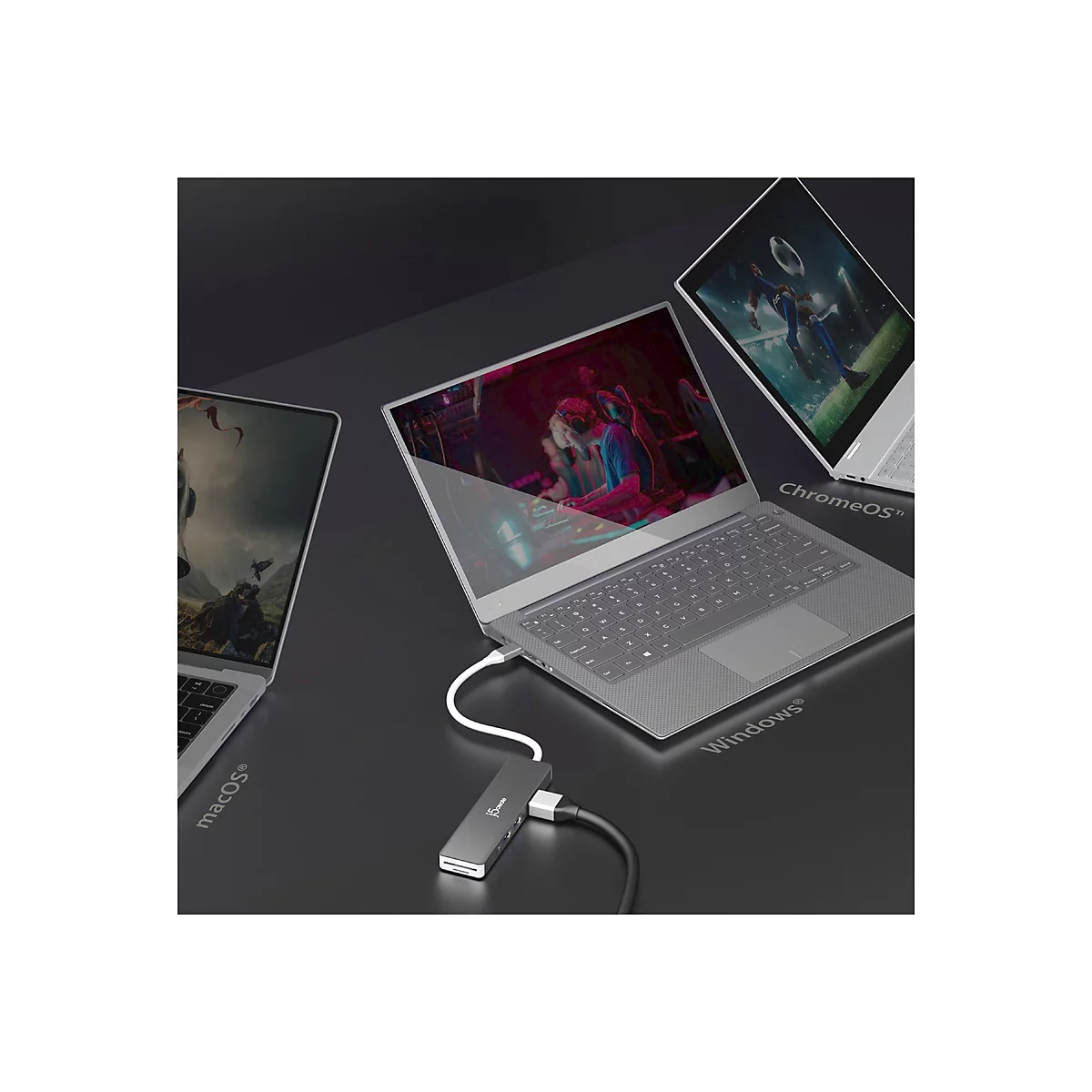 j5create Elite JCD390 - Dockingstation - USB-C - HDMI - Europa