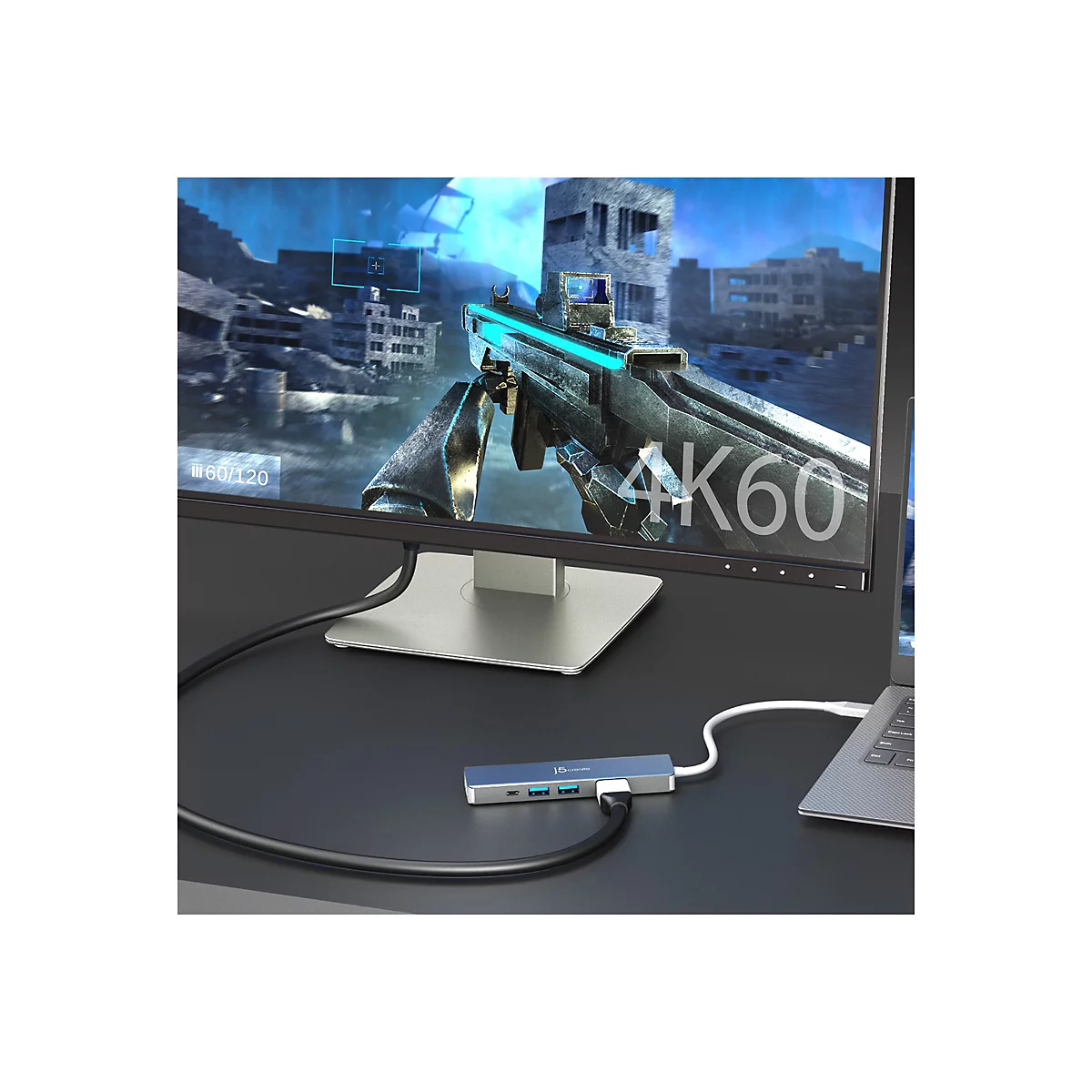 j5create Elite JCD390 - Dockingstation - USB-C - HDMI - Europa