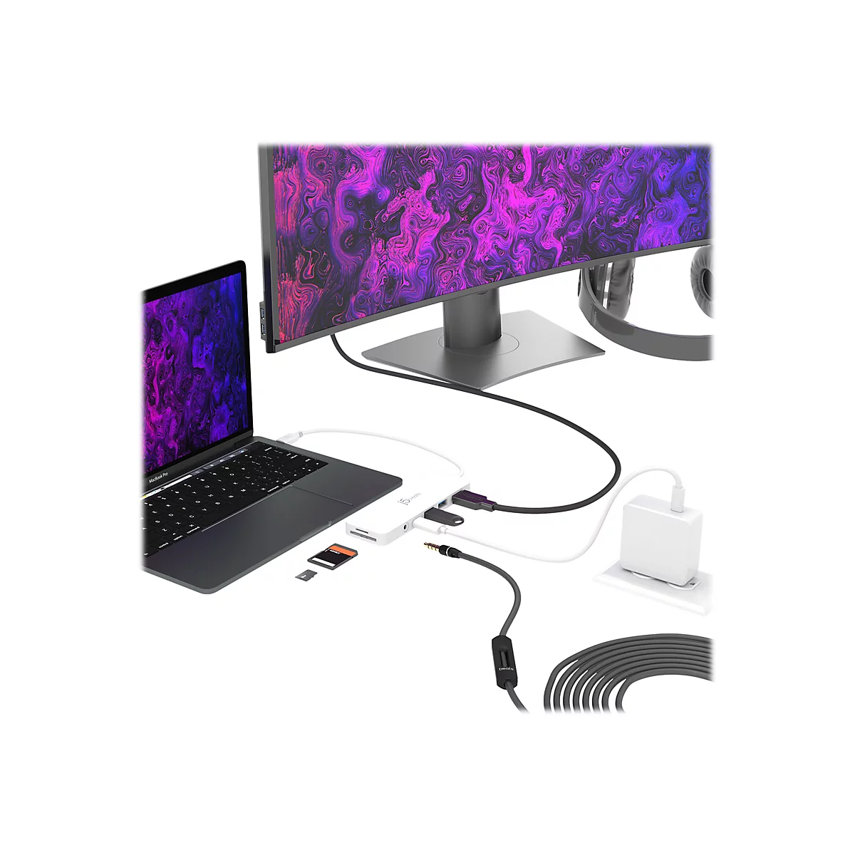 j5create JCD373 - Dockingstation - USB-C 3.1 - HDMI