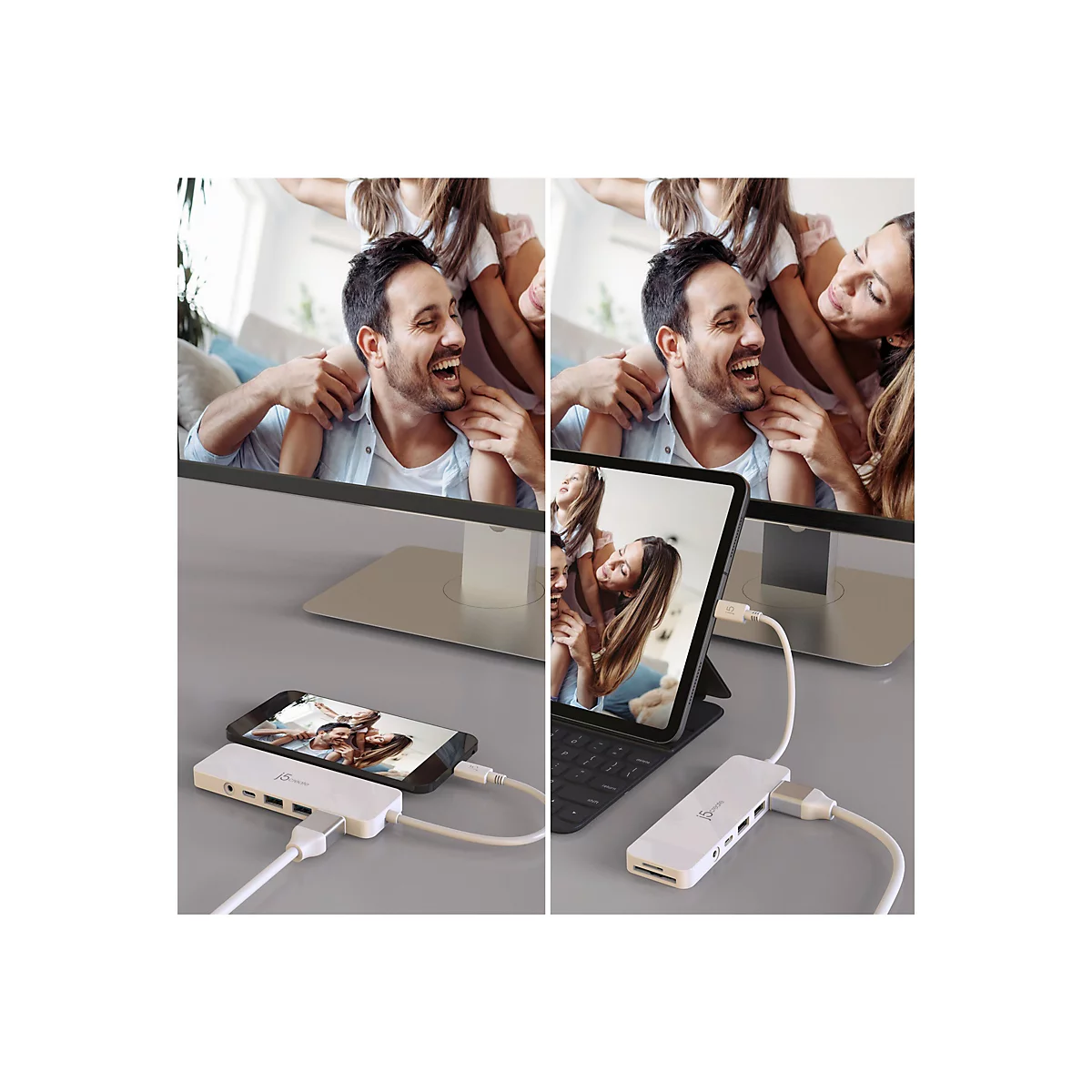 j5create JCD373 - Dockingstation - USB-C 3.1 - HDMI