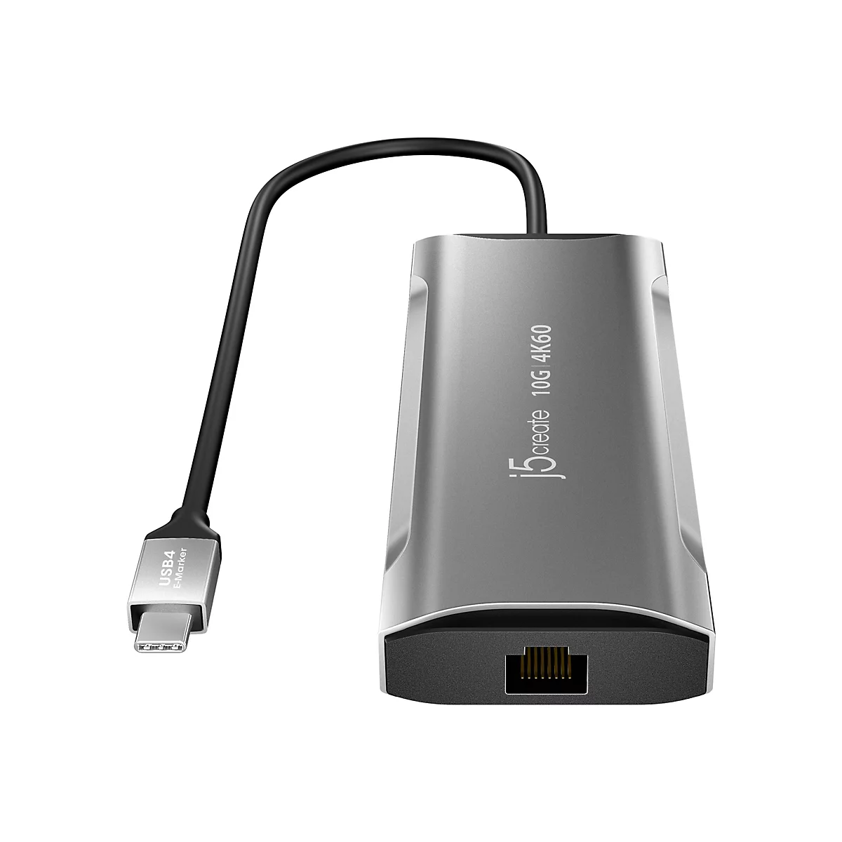 j5create JCD393-N - Mini-Dock - USB-C / USB4 / Thunderbolt 3 / Thunderbolt 4 - HDMI - 1GbE