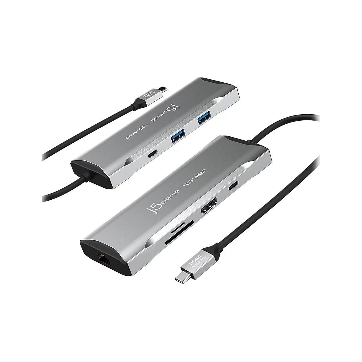 j5create JCD393-N - Mini-Dock - USB-C / USB4 / Thunderbolt 3 / Thunderbolt 4 - HDMI - 1GbE
