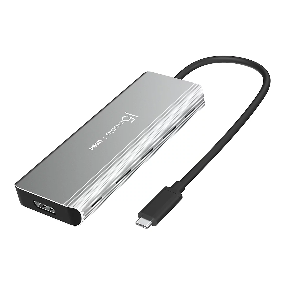 j5create JCD401 - Dockingstation - USB-C / USB4 / Thunderbolt 3 / Thunderbolt 4 - HDMI, DP, USB-C