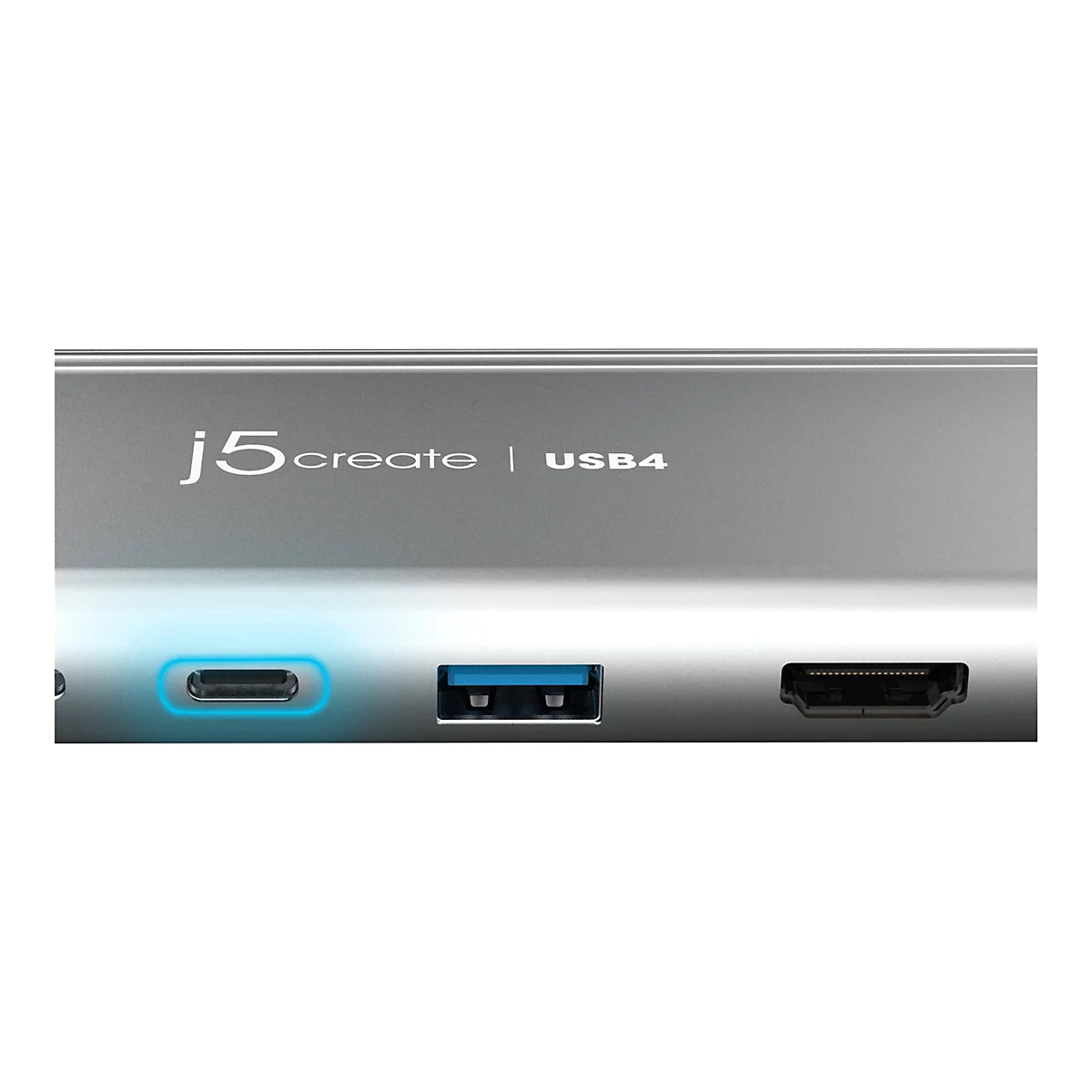 j5create JCD401 - Dockingstation - USB-C / USB4 / Thunderbolt 3 / Thunderbolt 4 - HDMI, DP, USB-C