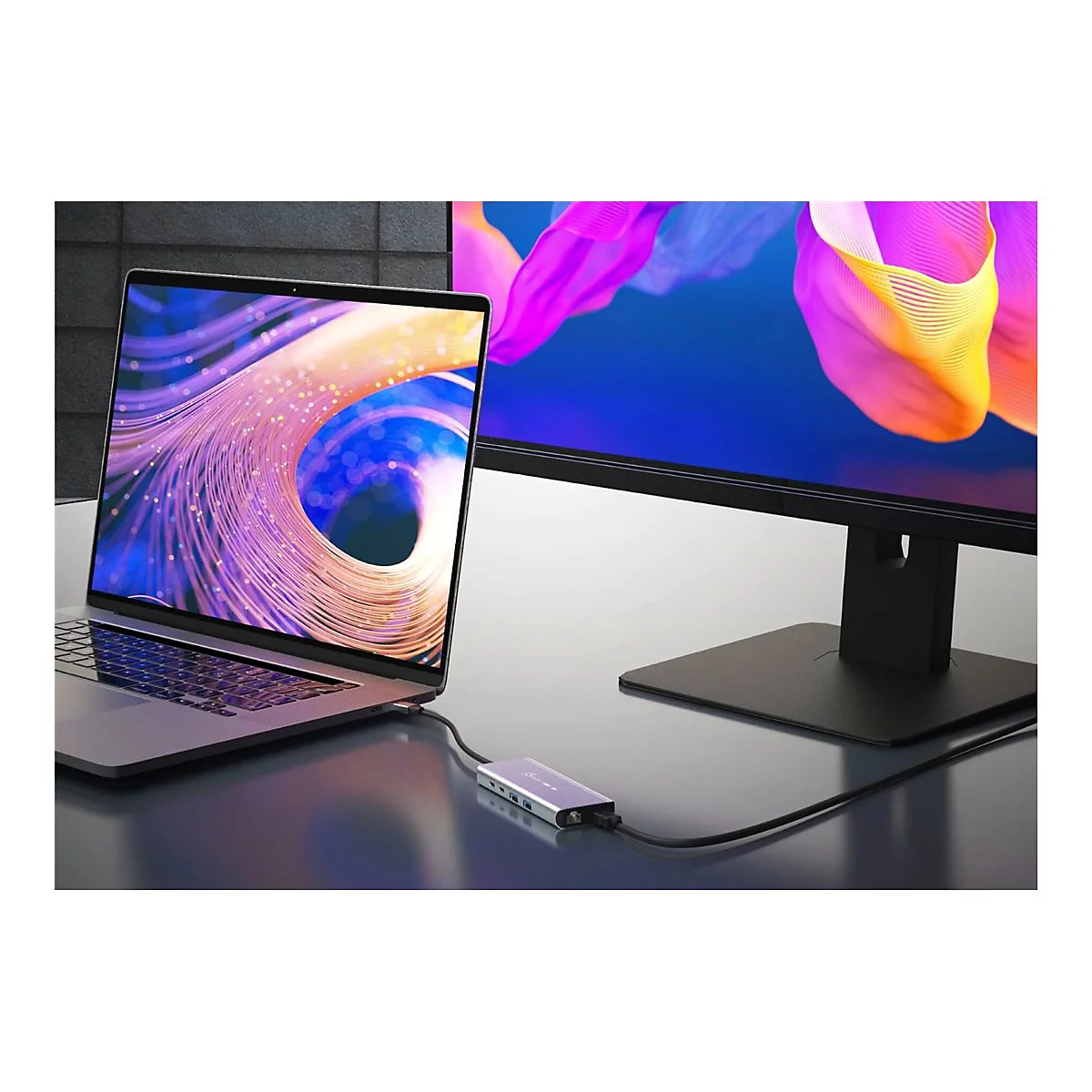 j5create JCD403-N - Dockingstation - USB-C / USB4 / Thunderbolt 3 / Thunderbolt 4 - HDMI - 1GbE, 2.5GbE