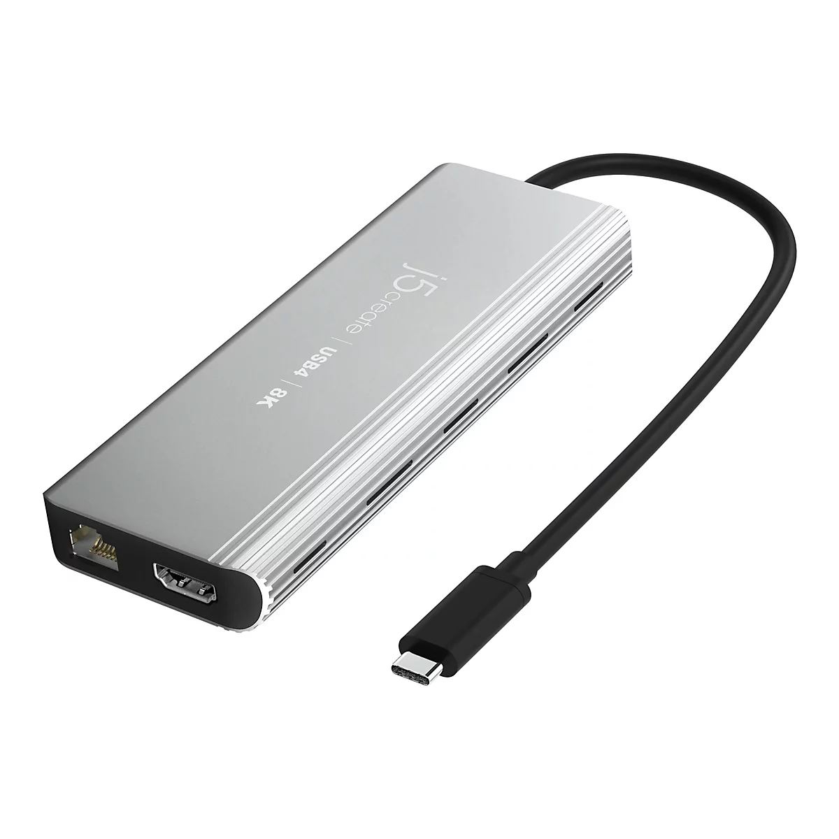 j5create JCD403-N - Dockingstation - USB-C / USB4 / Thunderbolt 3 / Thunderbolt 4 - HDMI - 1GbE, 2.5GbE