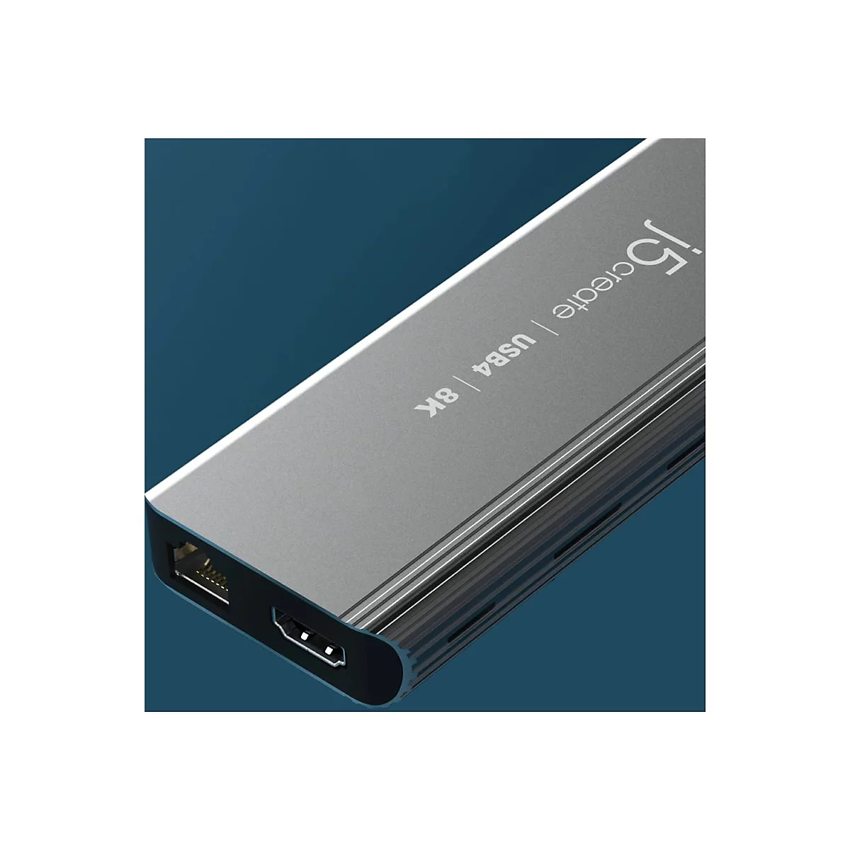 j5create JCD403-N - Dockingstation - USB-C / USB4 / Thunderbolt 3 / Thunderbolt 4 - HDMI - 1GbE, 2.5GbE