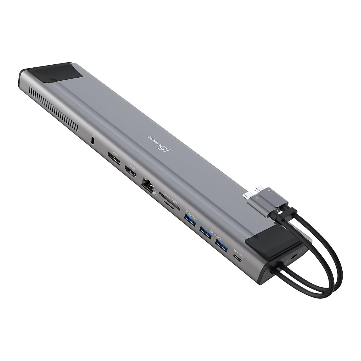 j5create JCD552 - Dockingstation - USB-C 3.2 Gen 2 x 2 - HDMI, DP - 1GbE