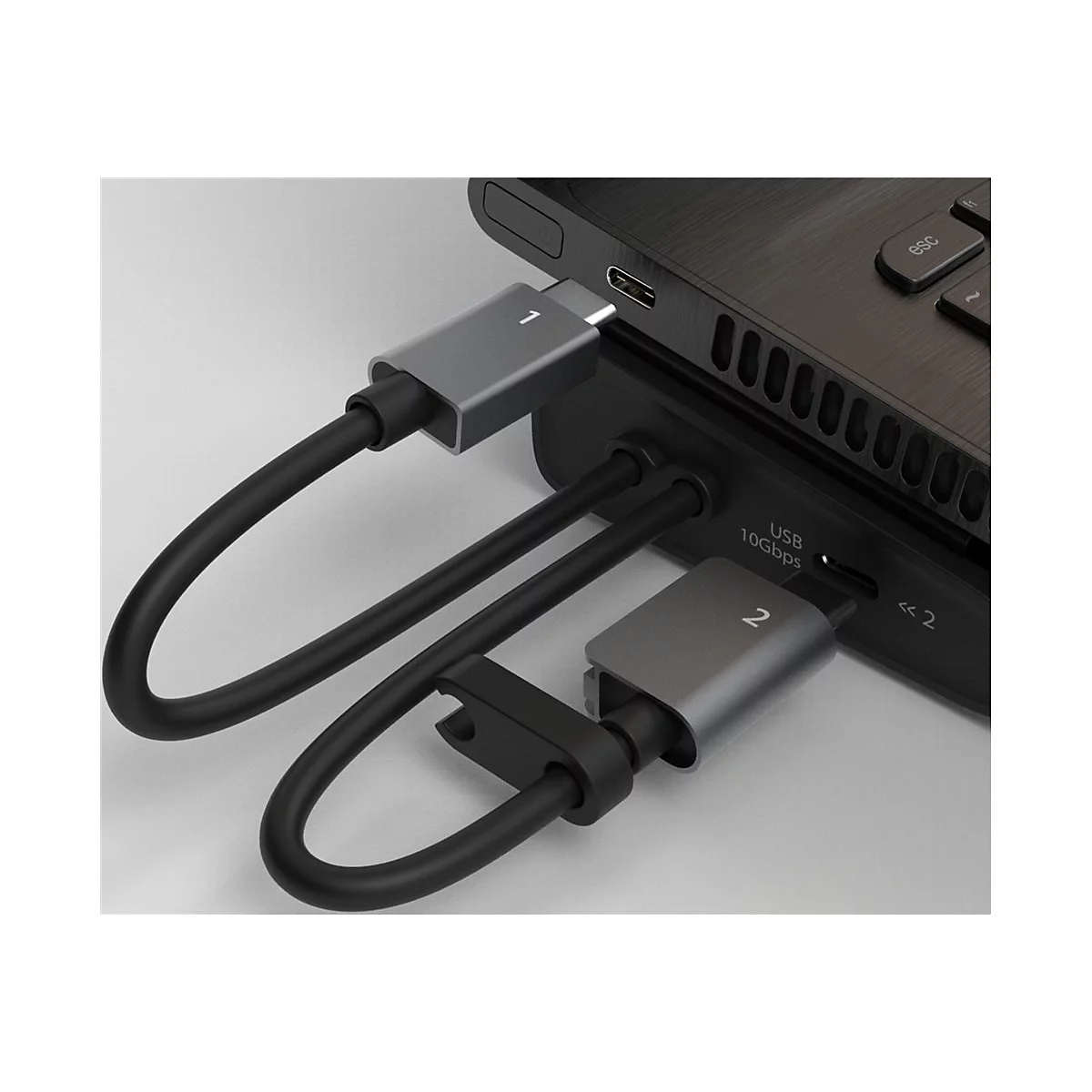 j5create JCD552 - Dockingstation - USB-C 3.2 Gen 2 x 2 - HDMI, DP - 1GbE