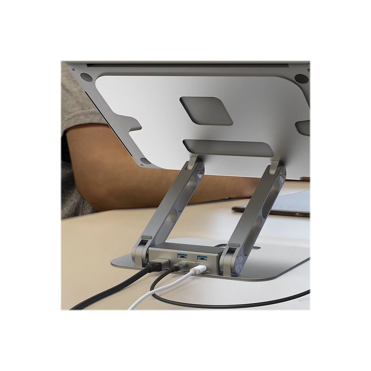 j5create JTS327 - Dockingstation + Notebook-Halterung - USB-C / Thunderbolt 3 / Thunderbolt 4 - HDMI
