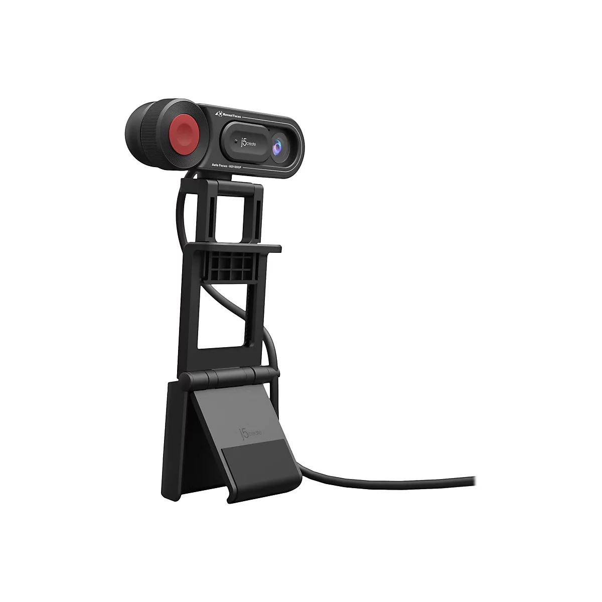 j5create JVU250 - Webcam - Farbe - 2 MP - 1920 x 1080 - Audio