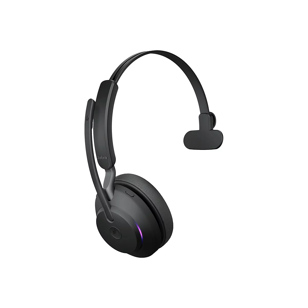 Jabra Evolve2 65 MS Mono - Headset - mit Ladestation