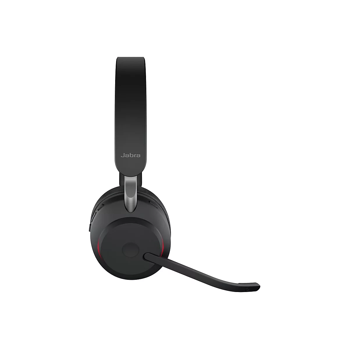 Jabra Evolve2 65 UC Stereo - Headset - mit Ladestation