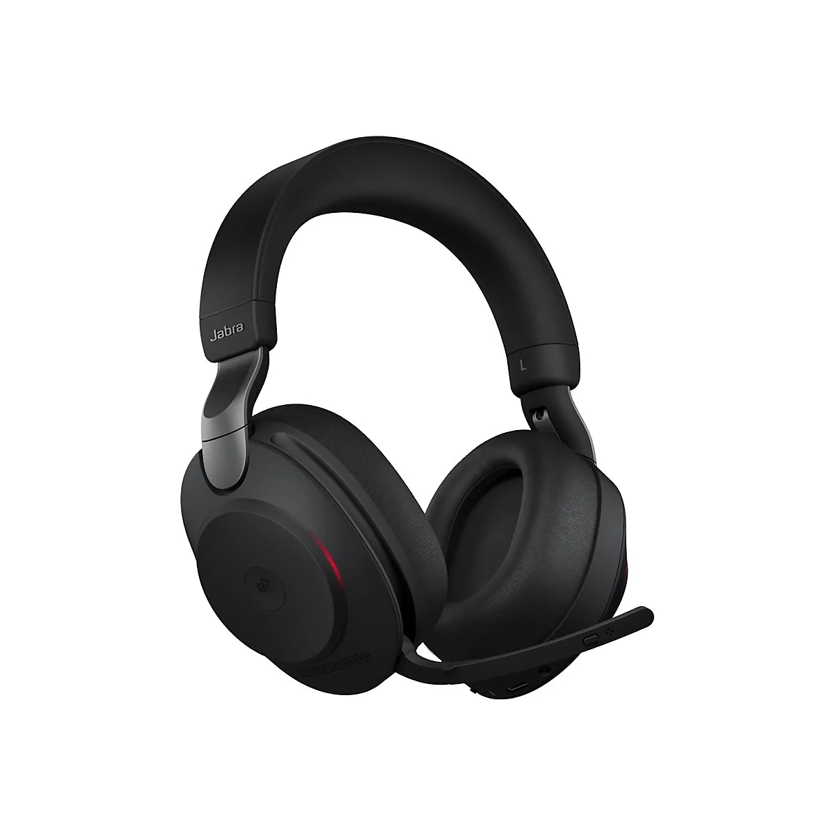 Jabra Evolve2 85 MS Stereo - Headset - ohrumschließend - Bluetooth - kabellos, kabelgebunden - aktive Rauschunterdrückung