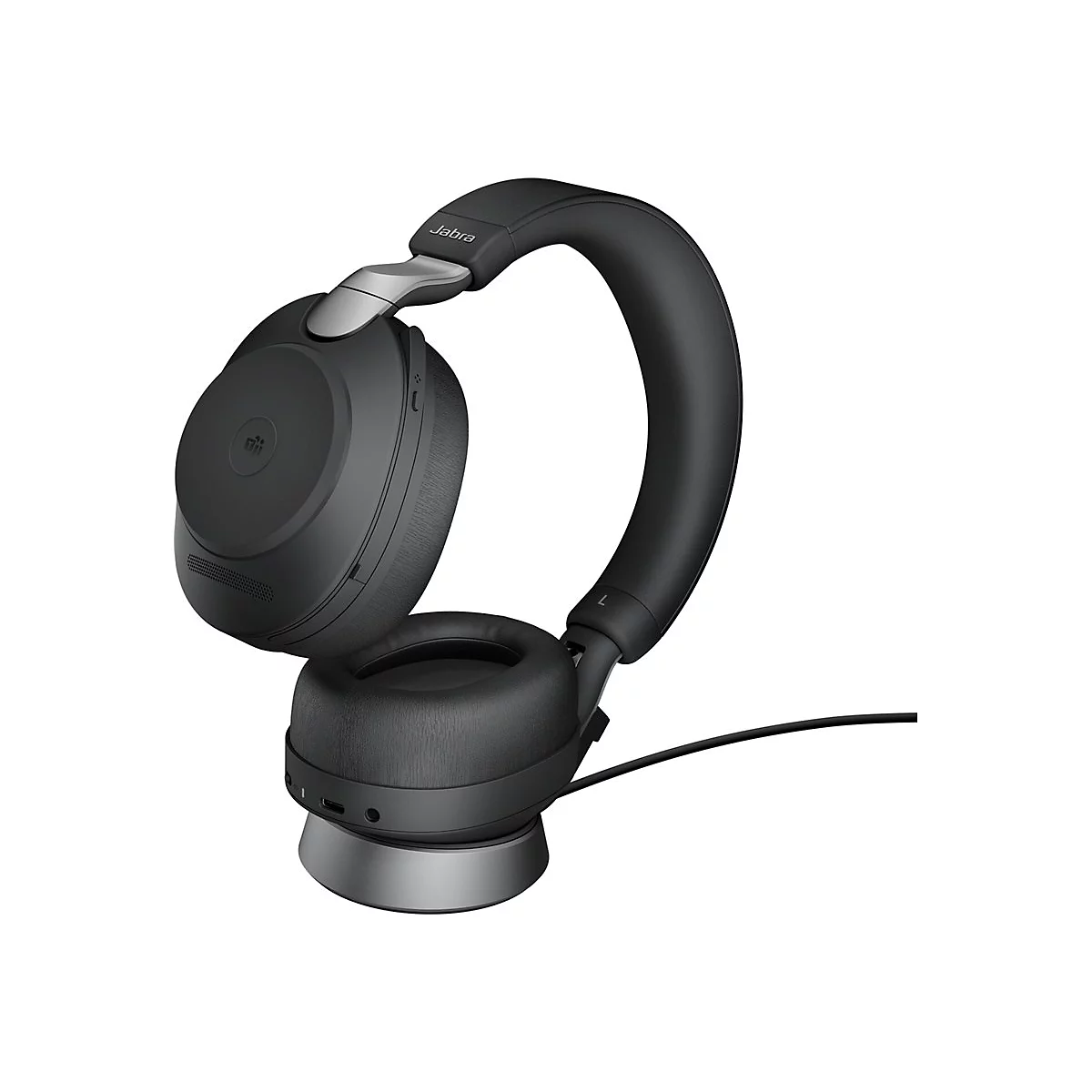 Jabra Evolve2 85 MS Stereo - Headset - ohrumschließend - Bluetooth - kabellos, kabelgebunden - aktive Rauschunterdrückung