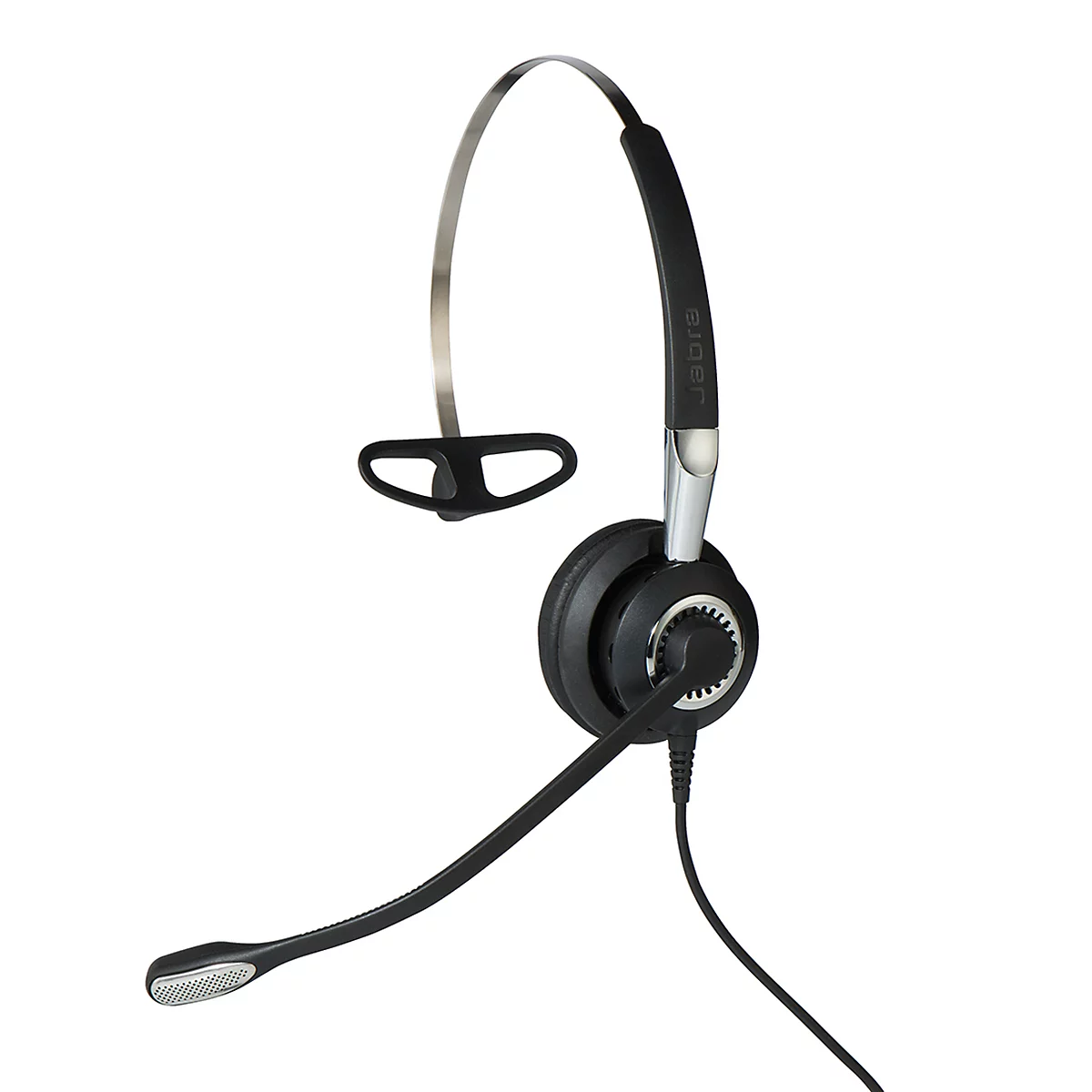 Jabra On-Ear Headset BIZ™ 2400 Mono, STD, Noise Cancelling, QD-Kabel, 360° drehbares Mikrofon, monaural