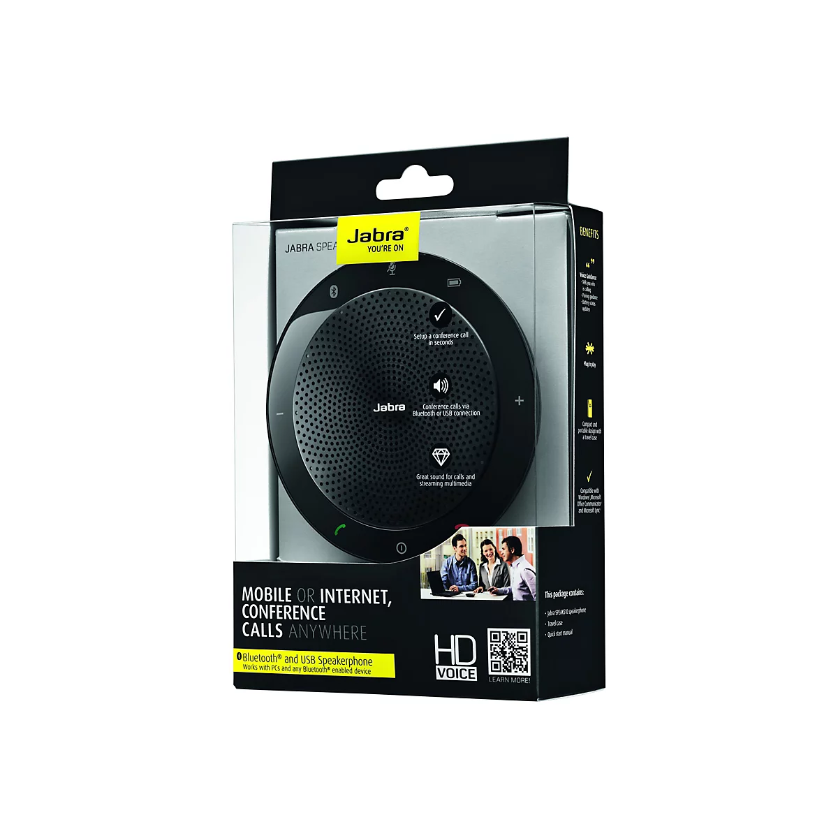 Jabra SPEAK 510+ MS - Haut-parleur de bureau VoIP