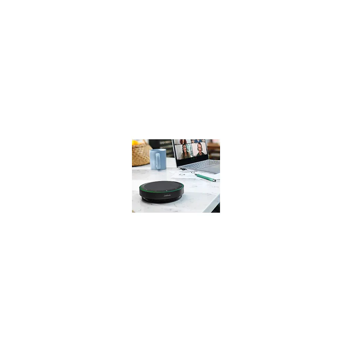 Jabra Speak2 75 MS - Freisprechtelefon - Bluetooth - kabellos - USB-A, USB-C - Dunkelgrau