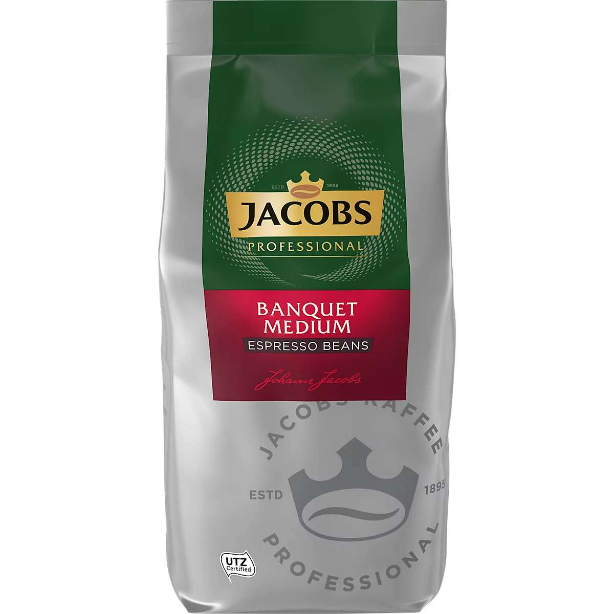 Jacobs Banquet Medium Espresso en grains, grains entiers, 1 kg