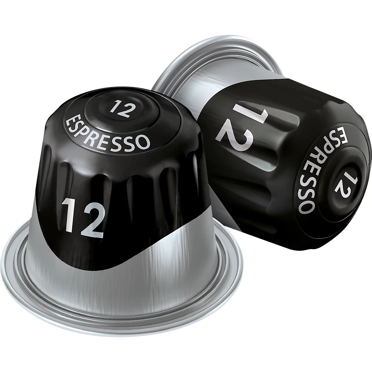 Jacobs Professional Espresso 12 Ristretto Kaffeekapseln, Röstkaffee, 10 x 52 g, Nespresso®-kompatibel, gemahlen