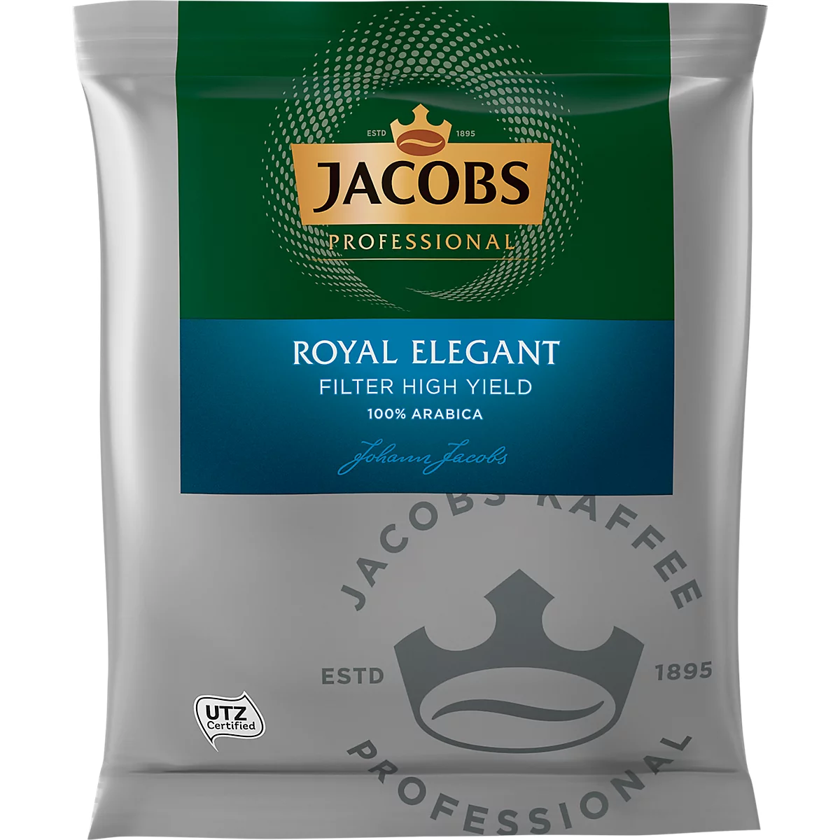Jacobs Royal Elegant Filterkaffee, 70 g Portionsbeutel, 72 Stück
