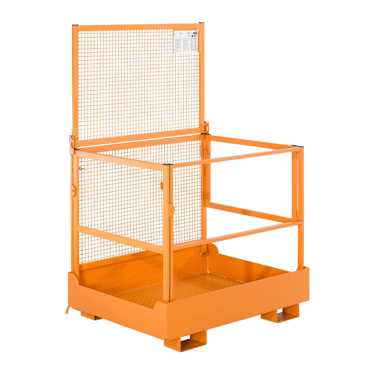 Jaula de trabajo MB-F Bauer*, naranja RAL 2000