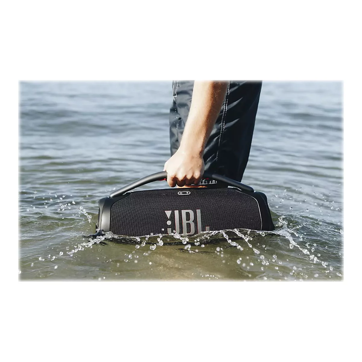 JBL Boombox 3 - Boombox-Lautsprecher - tragbar - kabellos - Bluetooth - dreiweg