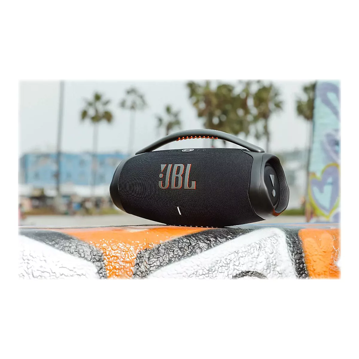 JBL Boombox 3 - Boombox-Lautsprecher - tragbar - kabellos - Bluetooth - dreiweg