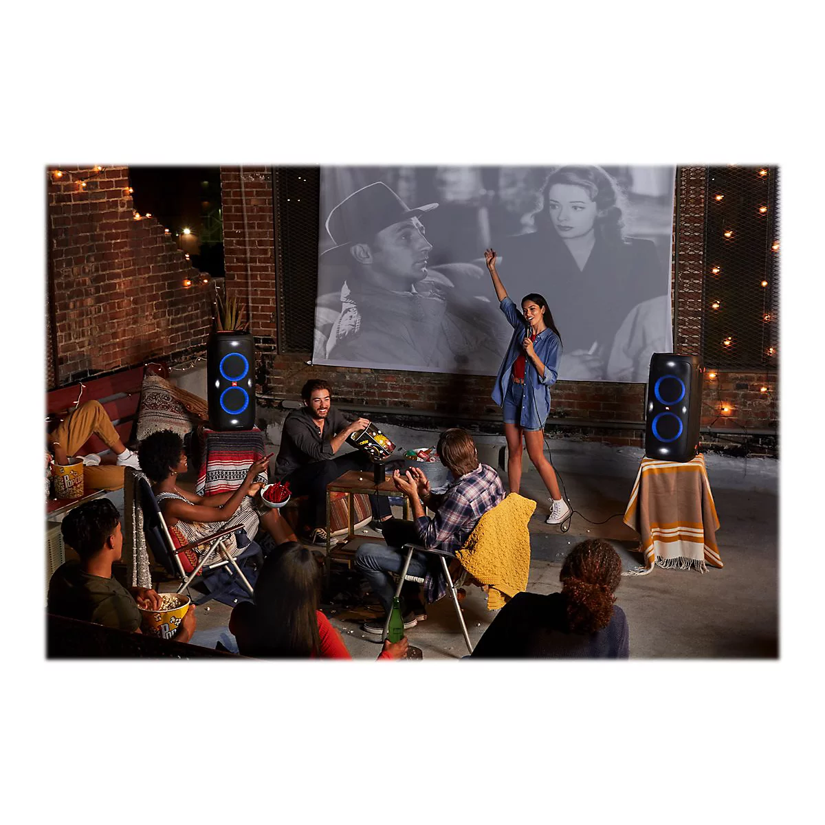 JBL PartyBox 310 - Party-Soundsystem - kabellos - Bluetooth - App-gesteuert - 240 Watt