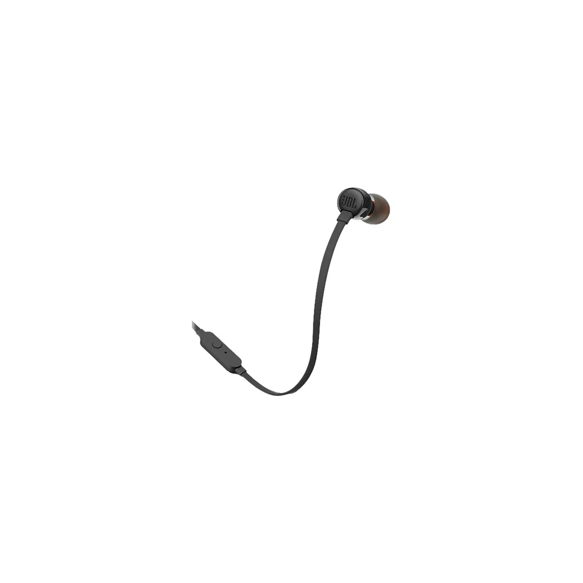 JBL T110 - Ohrhörer mit Mikrofon - im Ohr - kabelgebunden - 3,5 mm Stecker - Schwarz